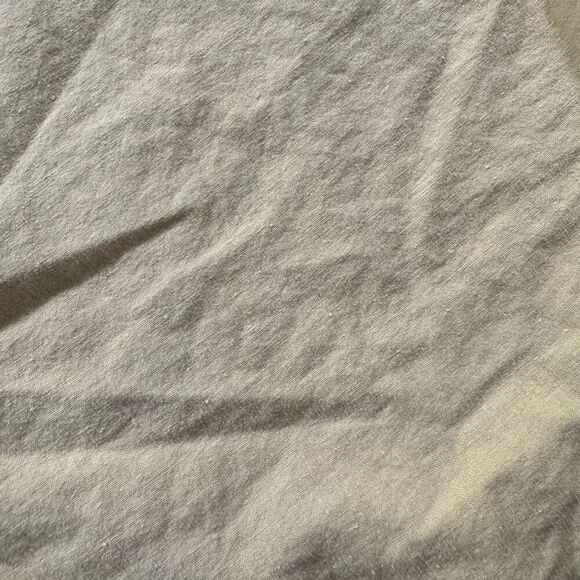 Zara Button Up Collared Shirt Yellow Color Size Small Essential Preppy Used - Picture 6 of 11